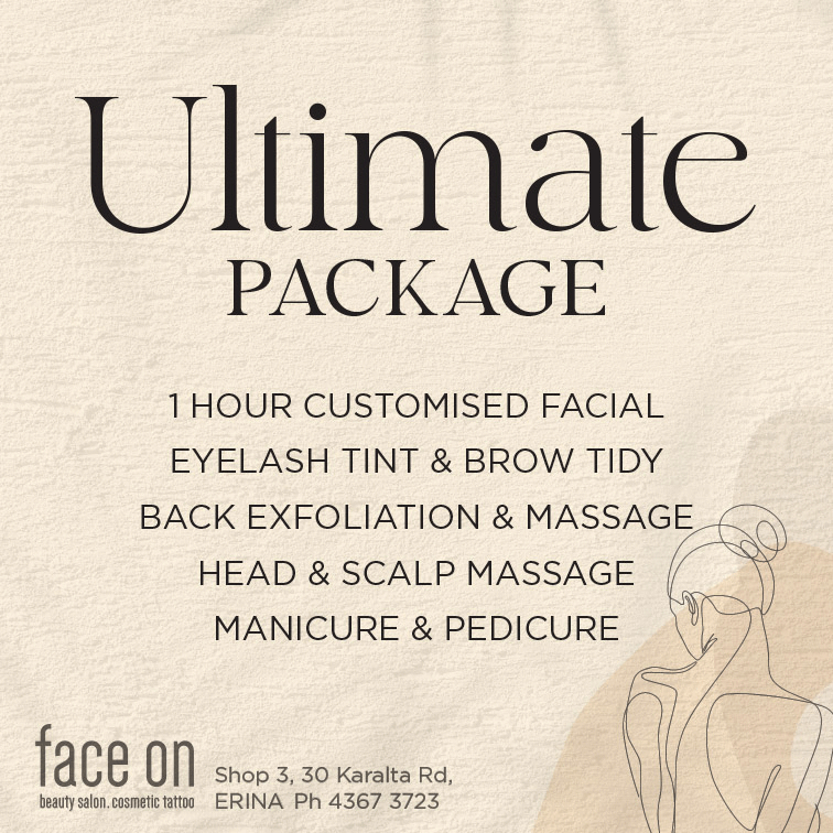 The Ultimate package - Erina salon voucher